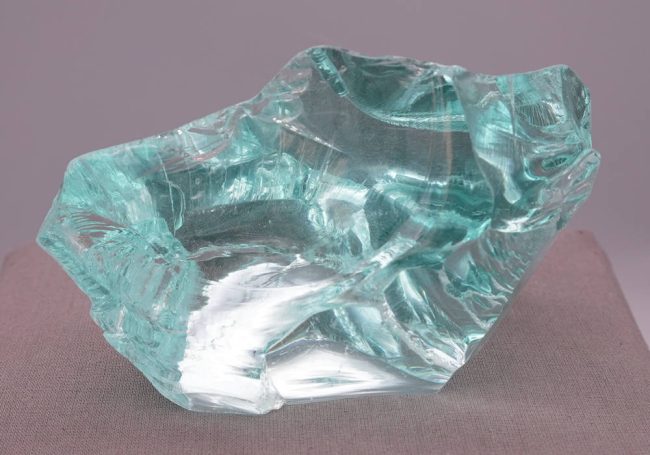 Gem Aqua Serenity "Heart" Monatomic Andara Crystal 378.3 g. - Image 4