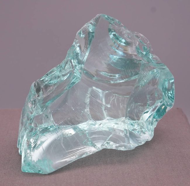 Gem Aqua Serenity "Heart" Monatomic Andara Crystal 378.3 g. - Image 5