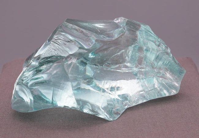 Gem Aqua Serenity "Heart" Monatomic Andara Crystal 378.3 g. - Image 6