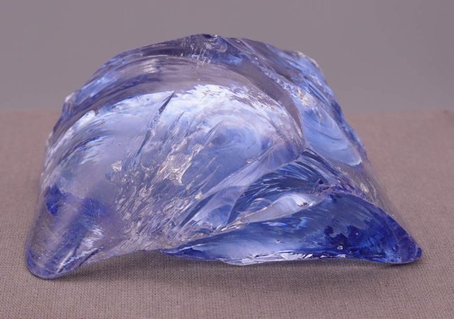 Gem Banded Lady Nellie "Heart" Monatomic Andara Crystal 304.2 g. - Image 5