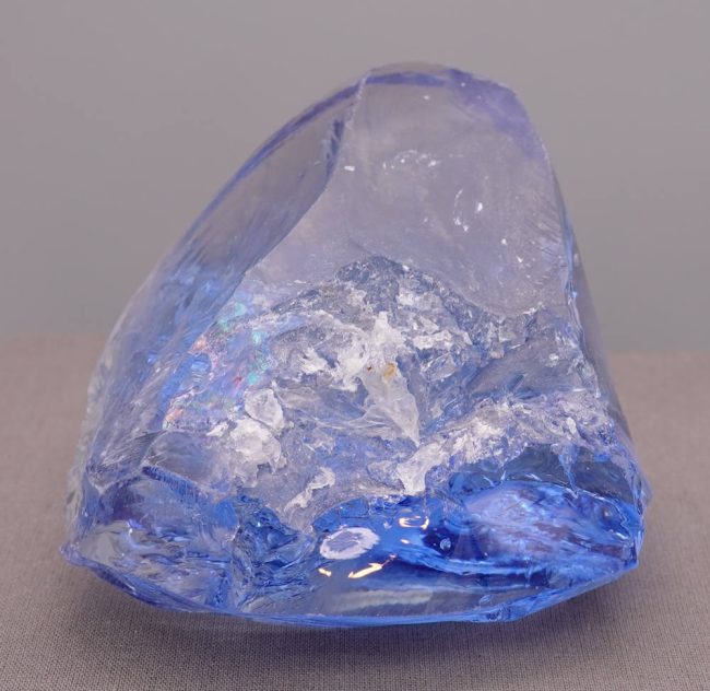 Gem Lady Nellie "Heart" with crystals Monatomic Andara Crystal 488.0 g. - Image 7