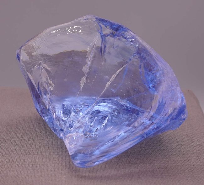 Gem Banded Lady Nellie "Heart" Monatomic Andara Crystal 304.2 g. - Image 7