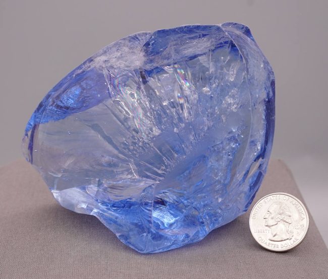 Gem Lady Nellie "Heart" with crystals Monatomic Andara Crystal 488.0 g. - Image 8