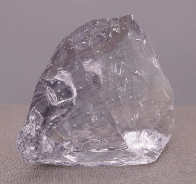 Gem Banded Ascendant Lilac "Heart" Monatomic Andara Crystal 247.4 g. - Image 5
