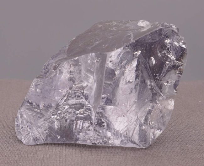 Gem Banded Ascendant Lilac "Heart" Monatomic Andara Crystal 247.4 g. - Image 6