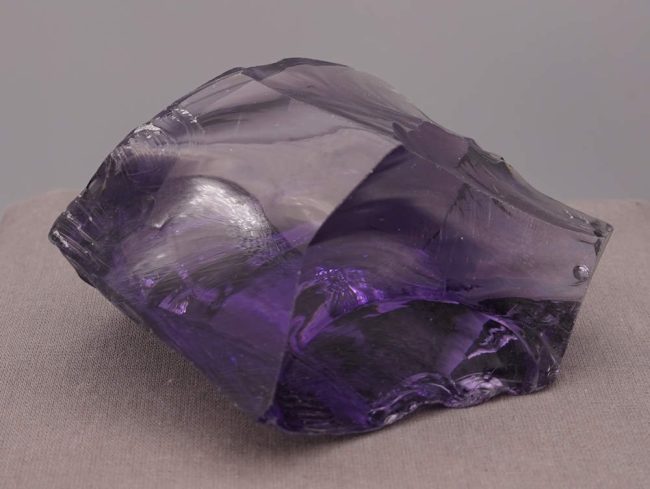 Rare Gem Violet Sovereign Amethyst "Heart" Monatomic Andara Crystal 328.8 g. - Image 2