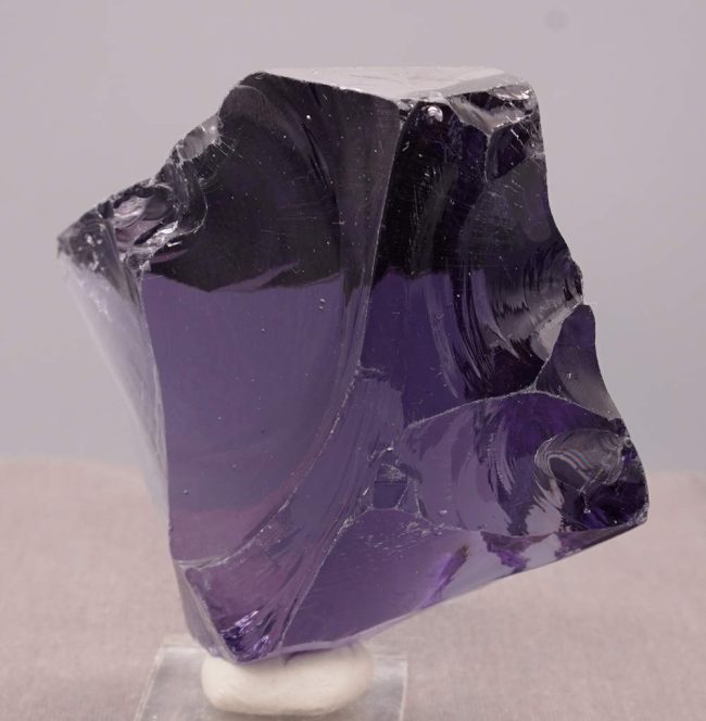 Rare Gem Violet Sovereign Amethyst "Heart" Monatomic Andara Crystal 328.8 g. - Image 6