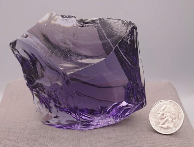 Rare Gem Violet Sovereign Amethyst "Heart" Monatomic Andara Crystal 328.8 g. - Image 8