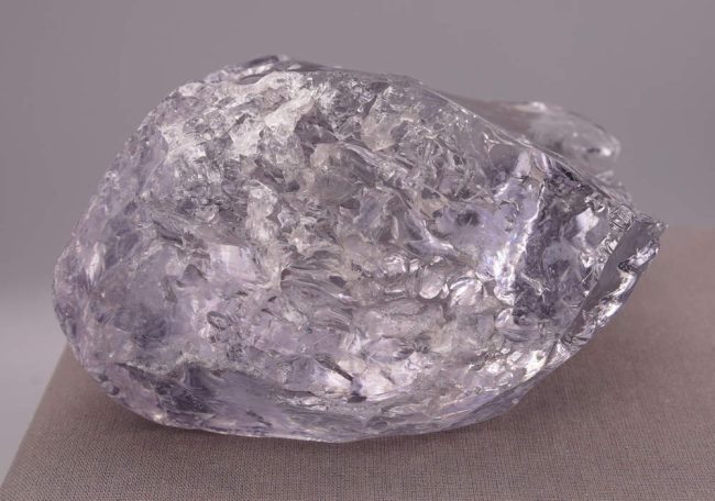 Rare Gem Banded Ascendant Lilac "Heart" with crystals Monatomic Andara Crystal 746.0 g. - Image 7