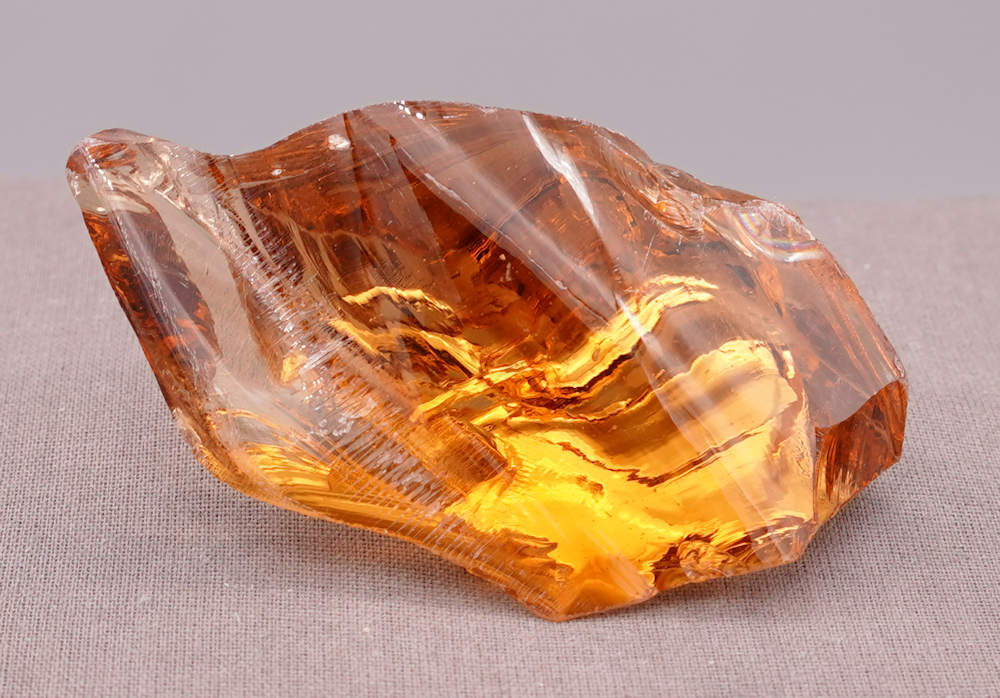 Gem Lemurian Etherium Gold Monatomic Andara Crystal 78.2 g.