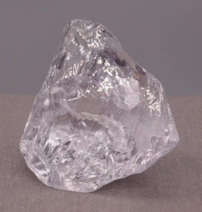 Gem Banded Ascendant Lilac Monatomic Andara Crystal 72.4 g. - Image 2