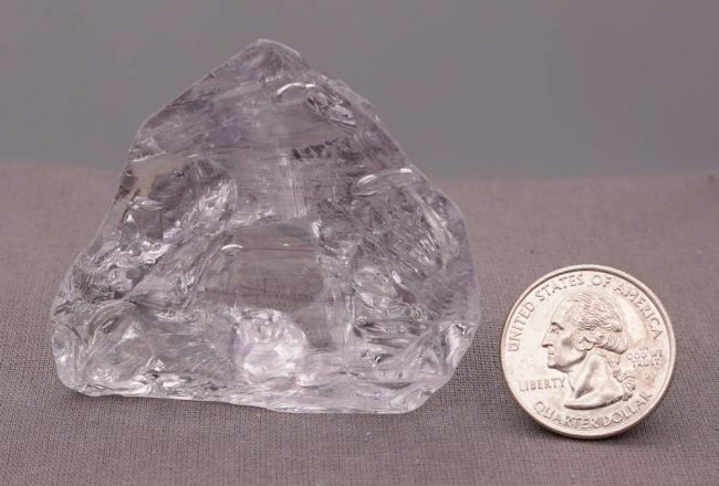 Gem Banded Ascendant Lilac Monatomic Andara Crystal 72.4 g. - Image 7