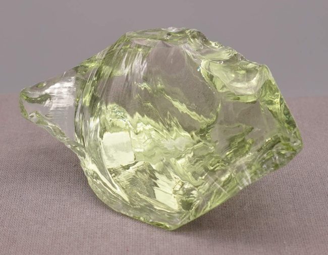 Gem Celestial Gold Green Monatomic Andara Crystal 147.3 g. - Image 3