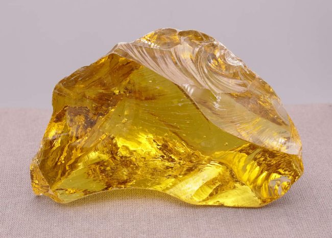 Gem Sun Star "Heart" Monatomic Andara Crystal 178.0 g.