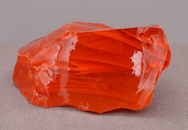 Rare Gem Bicolor Dragon's Blood/Lemurian Sunrise Monatomic Andara Crystal 133.1 g.