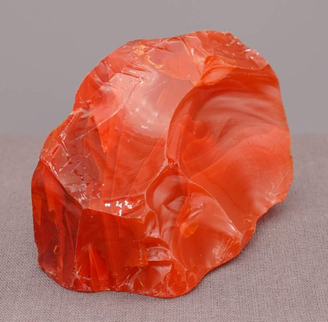 Rare Gem Bicolor Dragon's Blood/Lemurian Sunrise Monatomic Andara Crystal 133.1 g. - Image 4