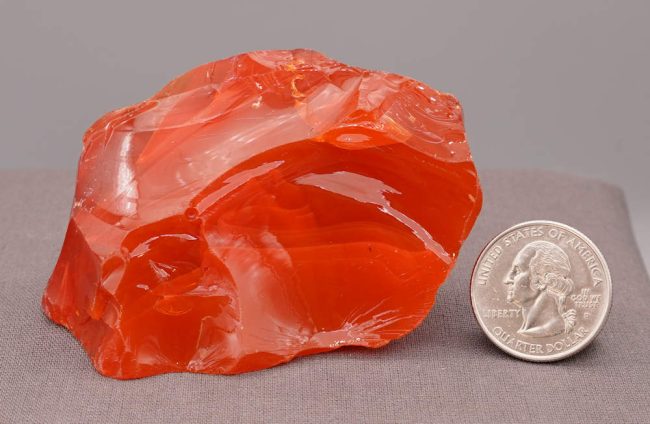 Rare Gem Bicolor Dragon's Blood/Lemurian Sunrise Monatomic Andara Crystal 133.1 g. - Image 7