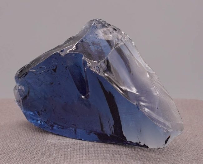 Rare Gem Indigo Elestial Sapphire Monatomic Andara Crystal 111.6 g. - Image 3