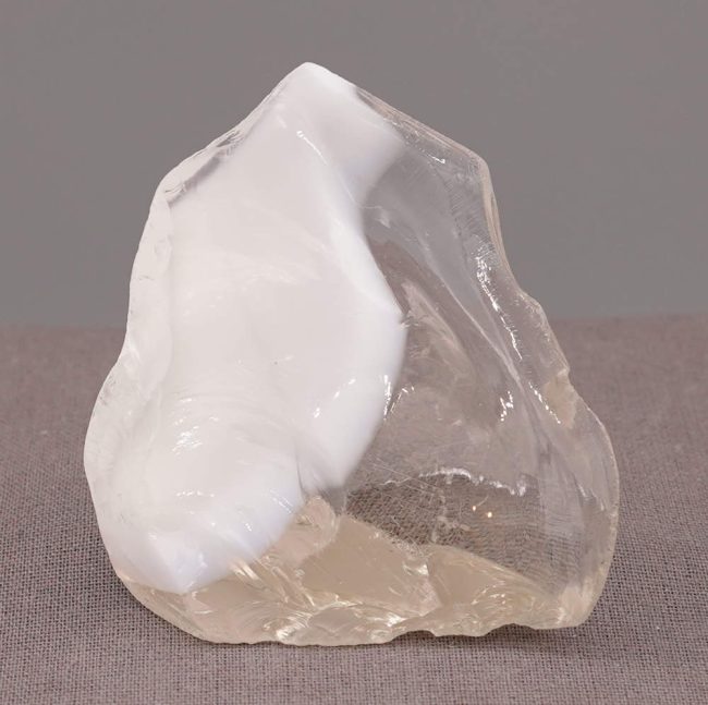 Rare Gem Banded Angel Aura Cosmic Ice Monatomic Andara Crystal 46.4 g. - Image 5