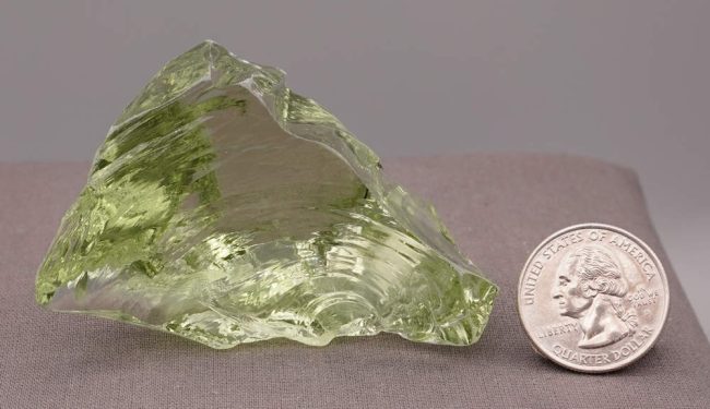 Gem Celestial Gold Green Monatomic Andara Crystal 97.9 g. - Image 7