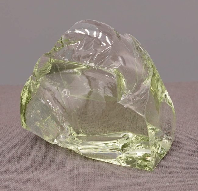 Gem Celestial Gold Green Monatomic Andara Crystal 60.1 g.