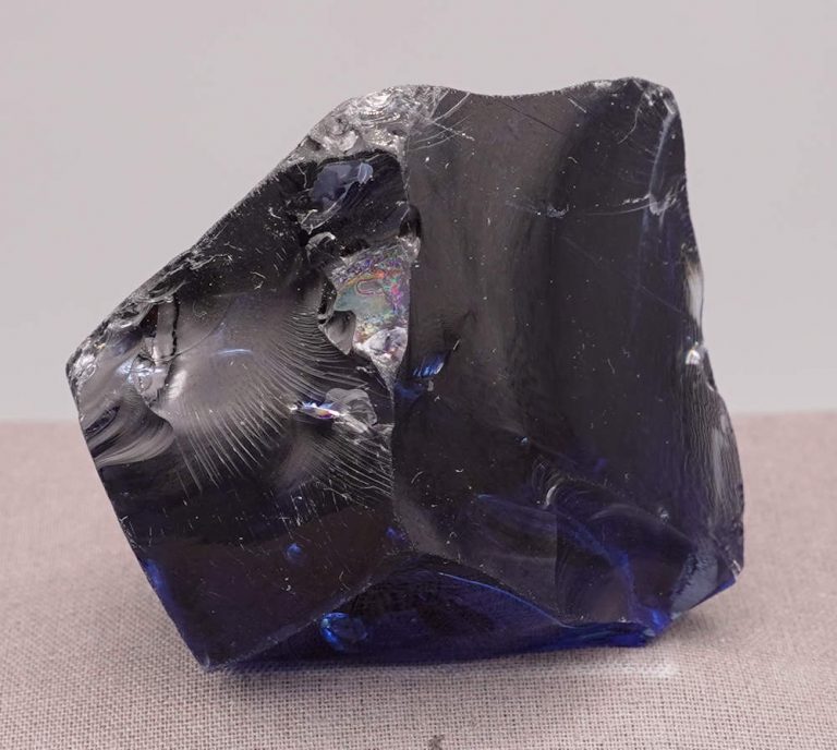 Rare Gem Indigo Elestial Sapphire Monatomic Andara Crystal 113.4 g. - Image 3