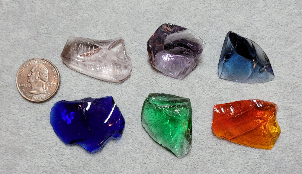 Gem 6 Piece Pendant Set Monatomic Andara Crystal 44.3 G. – Life's ...