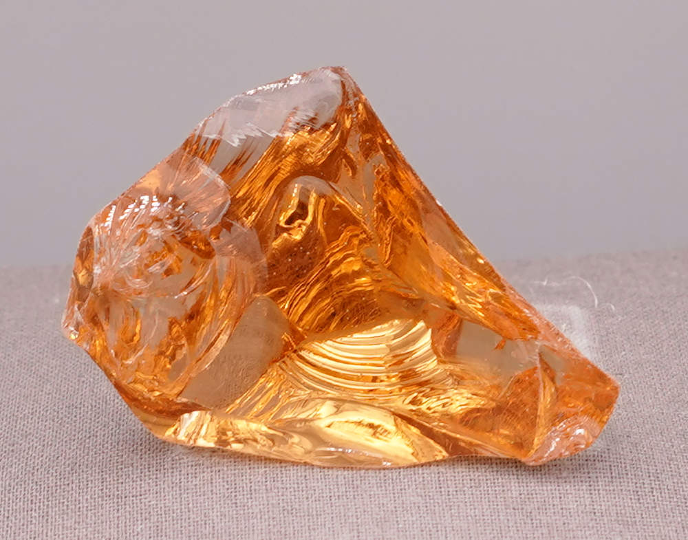 Gem Lemurian Etherium Gold Monatomic Andara Crystal 28.4 g.