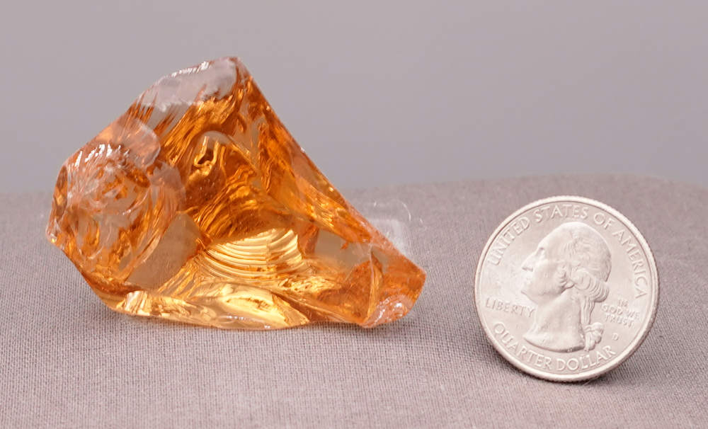 Gem Lemurian Etherium Gold Monatomic Andara Crystal 28.4 g. - Image 5