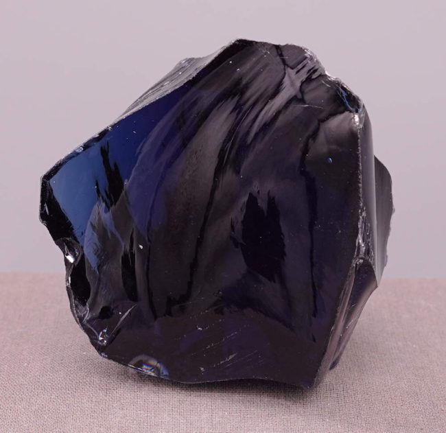 Rare Gem Indigo Elestial Sapphire "Heart" Monatomic Andara Crystal 287.6 g.