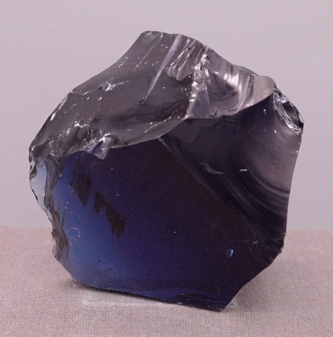 Rare Gem Indigo Elestial Sapphire "Heart" Monatomic Andara Crystal 287.6 g. - Image 6