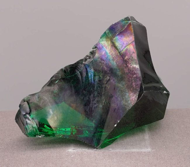 Gem Emerald Shift Monatomic Andara Crystal 200.1 g.
