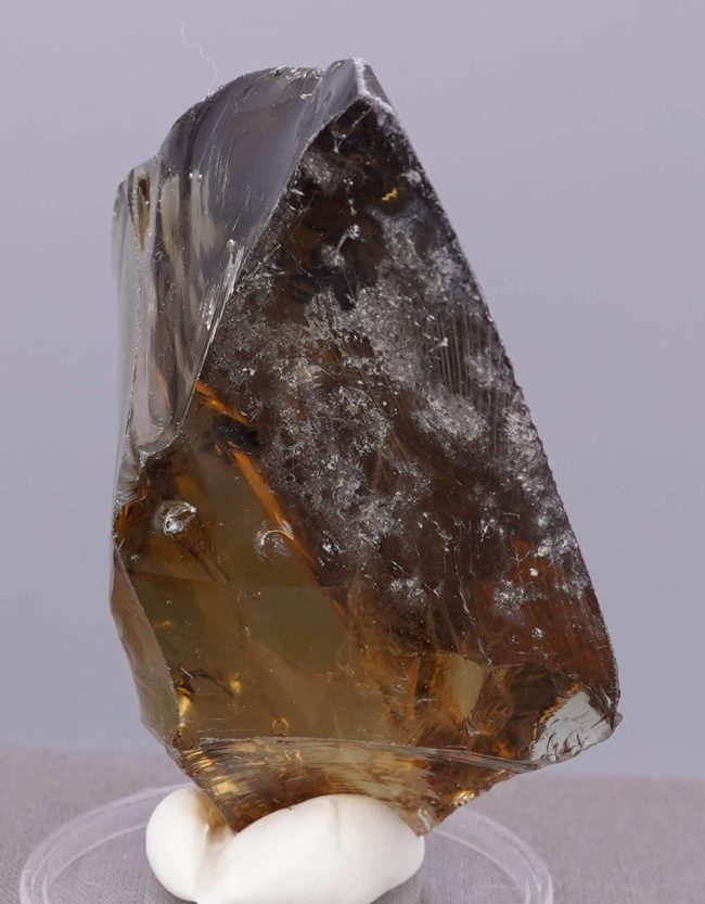 Gem Banded Smoky Earth Shaman Monatomic Andara Crystal 146.4 g. - Image 4