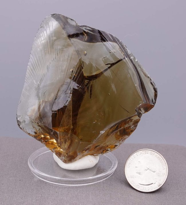 Gem Banded Smoky Earth Shaman Monatomic Andara Crystal 146.4 g. - Image 9
