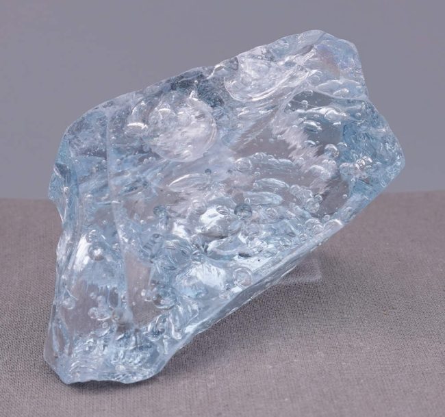 Gem Lady Nellie Sea Foam Monatomic Andara Crystal 168.7 g. - Image 3