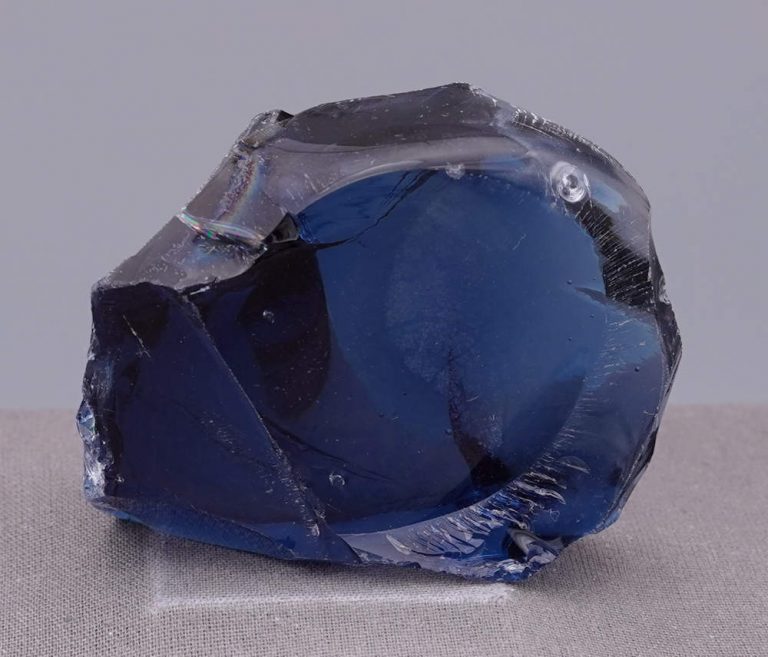 Rare Gem Indigo Elestial Sapphire Monatomic Andara Crystal 129.2 g. - Image 2