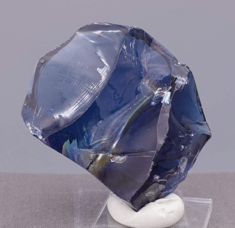 Rare Gem Indigo Elestial Sapphire Monatomic Andara Crystal 129.2 g. - Image 5