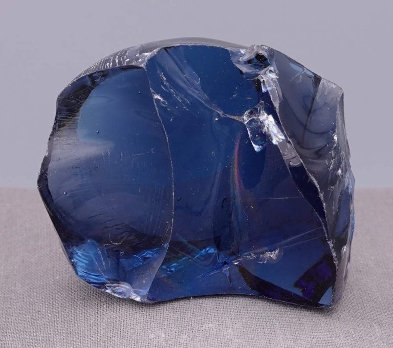 Rare Gem Indigo Elestial Sapphire Monatomic Andara Crystal 129.2 g.