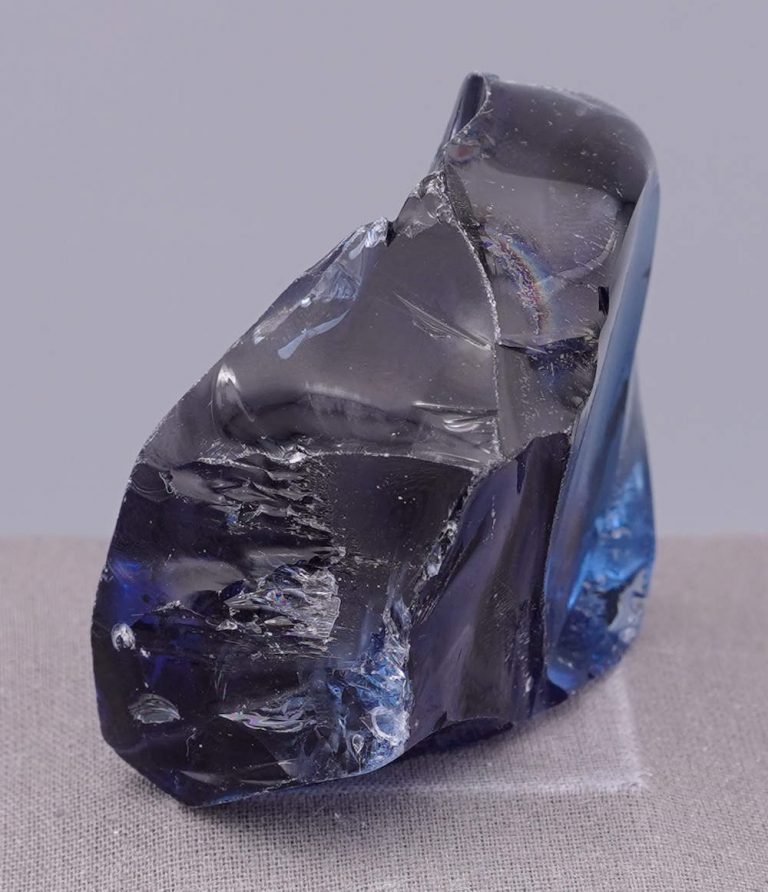 Rare Gem Indigo Elestial Sapphire Monatomic Andara Crystal 129.2 g. - Image 7