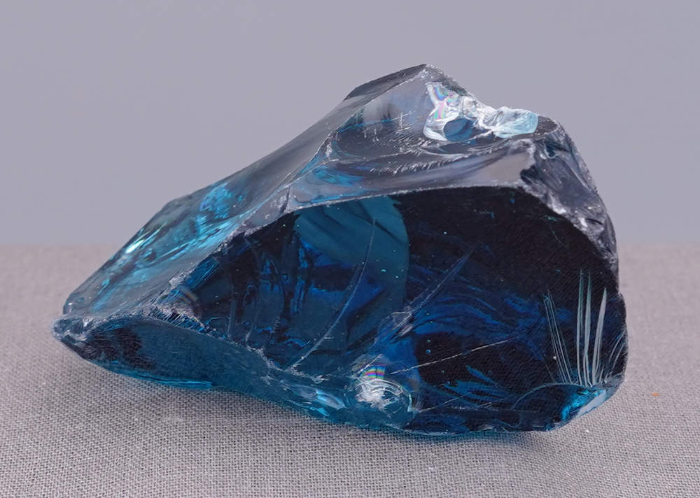 Rare Gem Banded Elestial Starlight Sapphire Monatomic Andara Crystal 96.9 g. - Image 3