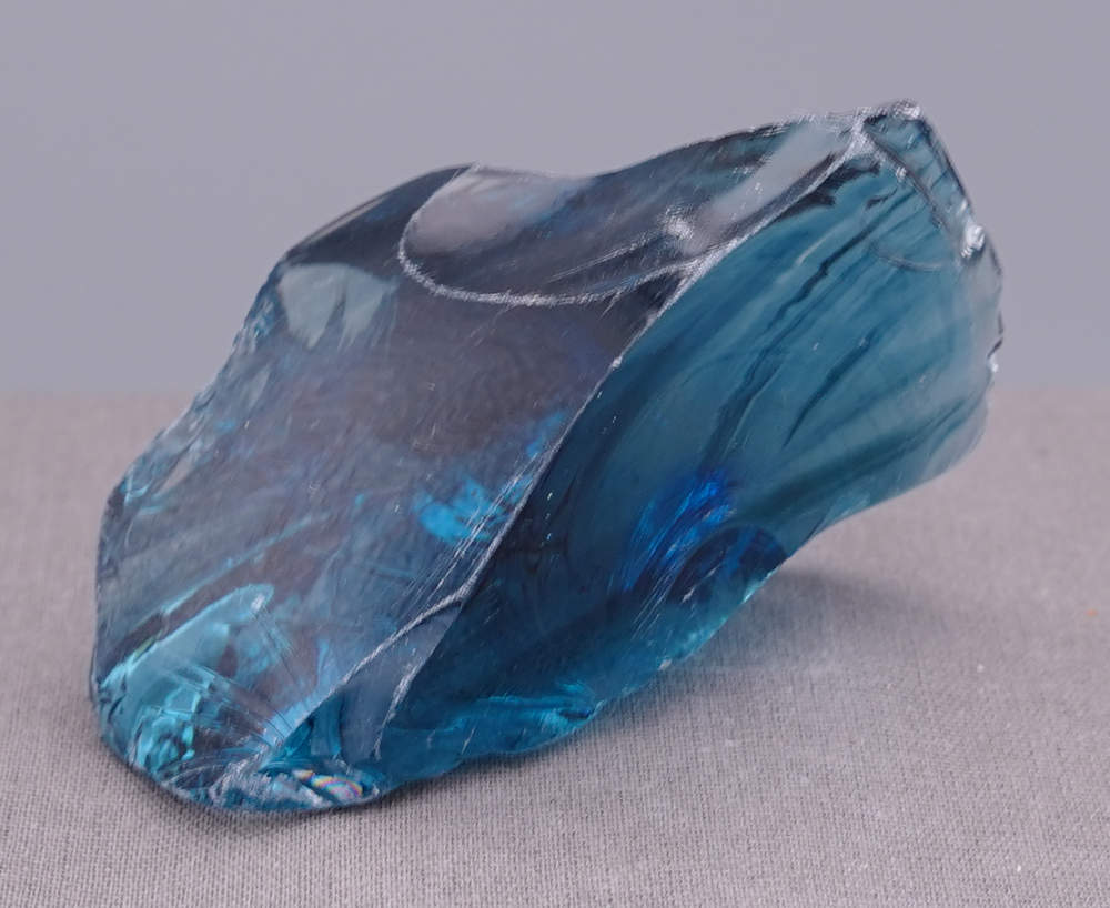 Rare Gem Banded Elestial Starlight Sapphire Monatomic Andara Crystal 96.9 g. - Image 6