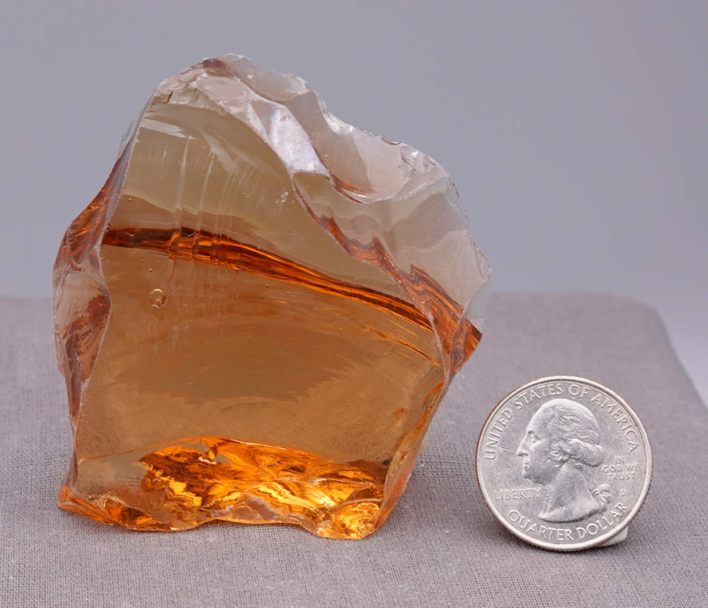 Gem Lemurian Etherium Gold Monatomic Andara Crystal 116.3 g. - Image 6