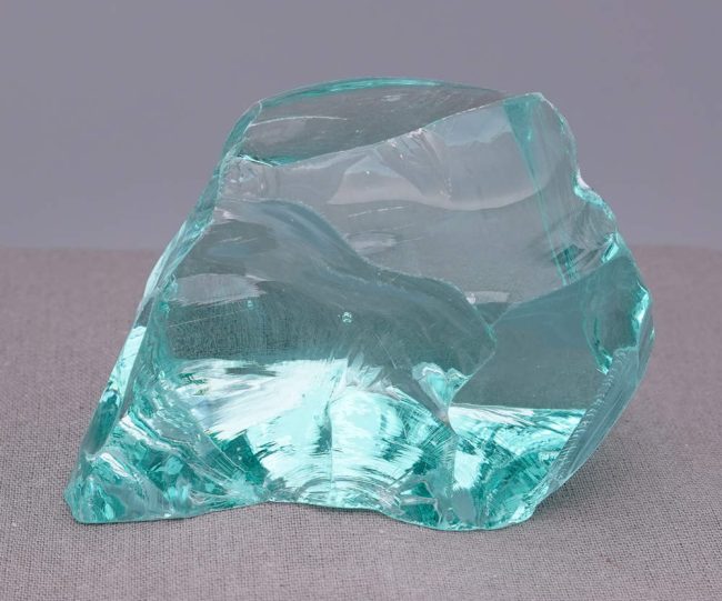 Gem Cyan Angeles "Heart" Monatomic Andara Crystal 148.3 g.