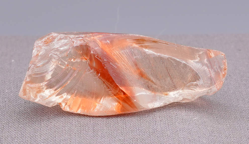 Rare Gem Banded Bicolor Angel Aura Celestial Heart/Lion's Heart Monatomic Andara Crystal 27.8 g. - Image 4