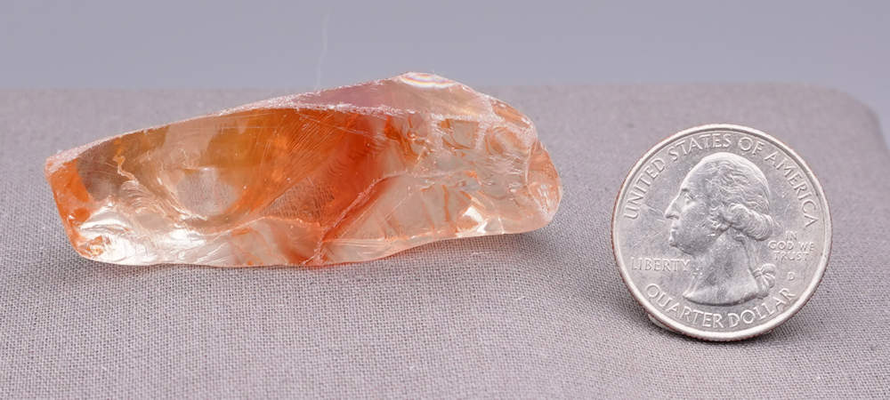 Rare Gem Banded Bicolor Angel Aura Celestial Heart/Lion's Heart Monatomic Andara Crystal 27.8 g. - Image 6