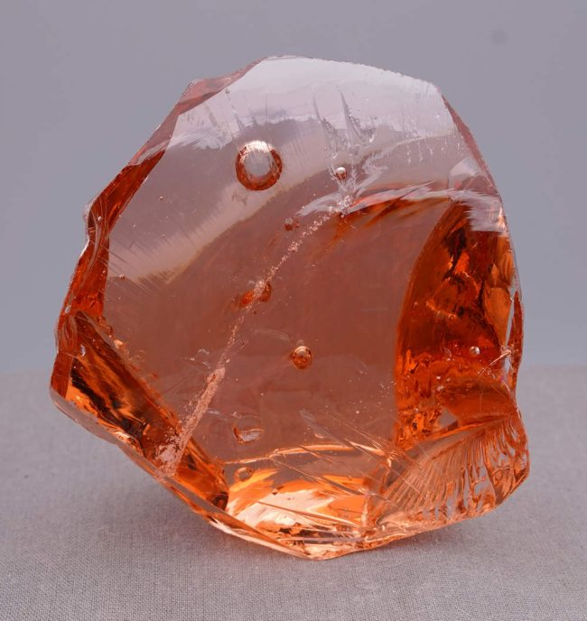 Rare Gem Lion's Heart "Heart" Monatomic Andara Crystal 281.9 g.