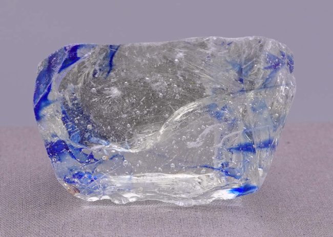 Rare Gem Bicolor Elestial Sapphire/Cosmic Ice Monatomic Andara Crystal 107.8 g. - Image 3