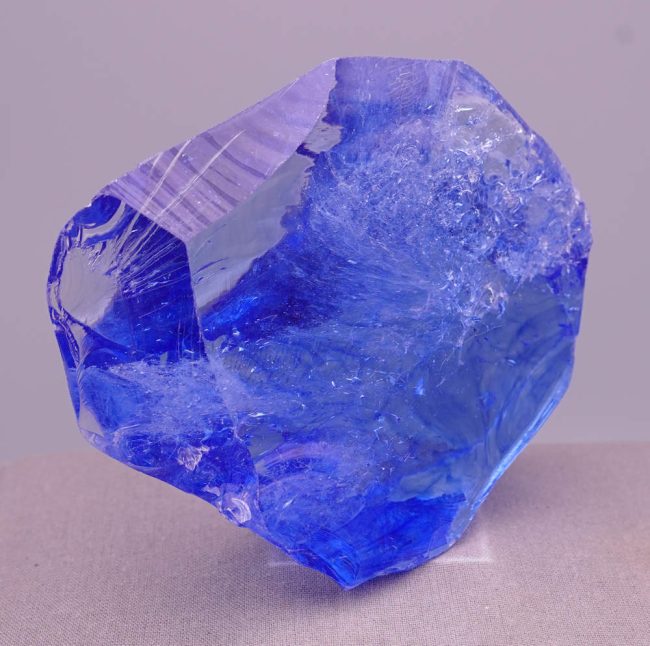 Gem Banded Lady Nellie Monatomic Andara Crystal 389.1 g. - Image 3