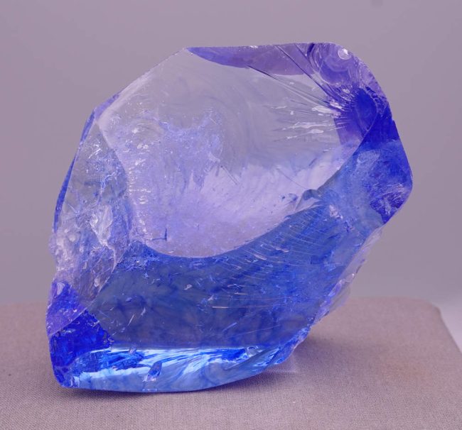 Gem Banded Lady Nellie Monatomic Andara Crystal 389.1 g. - Image 4
