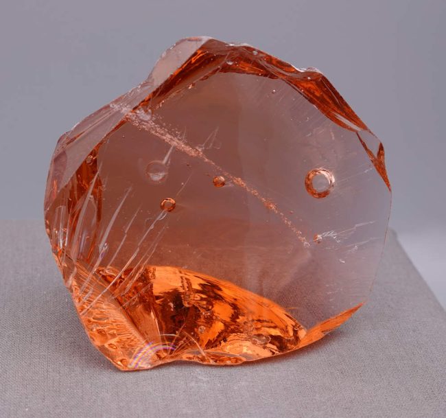 Rare Gem Lion's Heart "Heart" Monatomic Andara Crystal 281.9 g. - Image 5